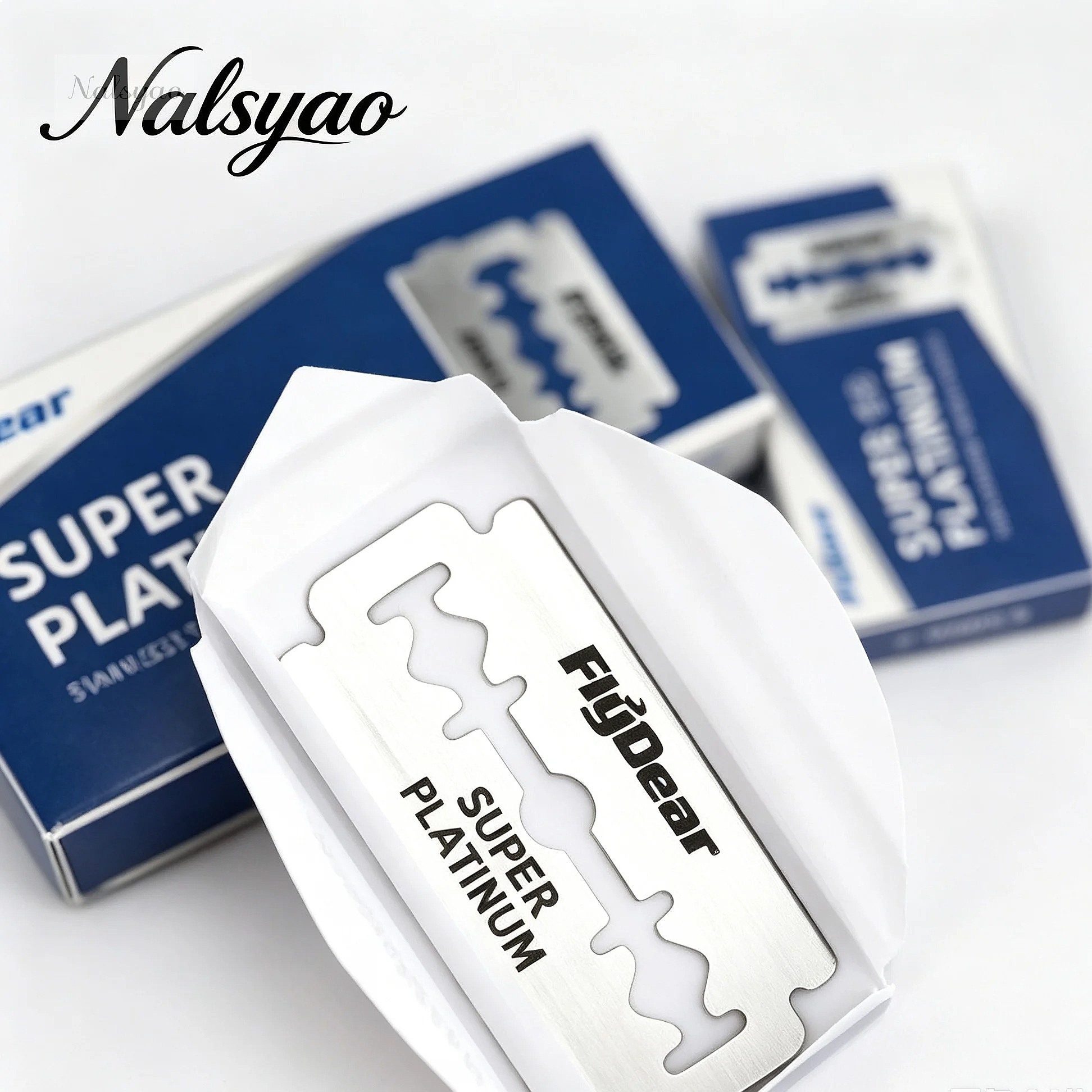 Safety Razor Handle - Atacado 30/50/100 Unidades Lâminas de Barbear