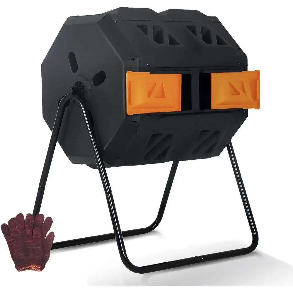 Compost Bin - Composteiro Rotativo de 43 Galões com