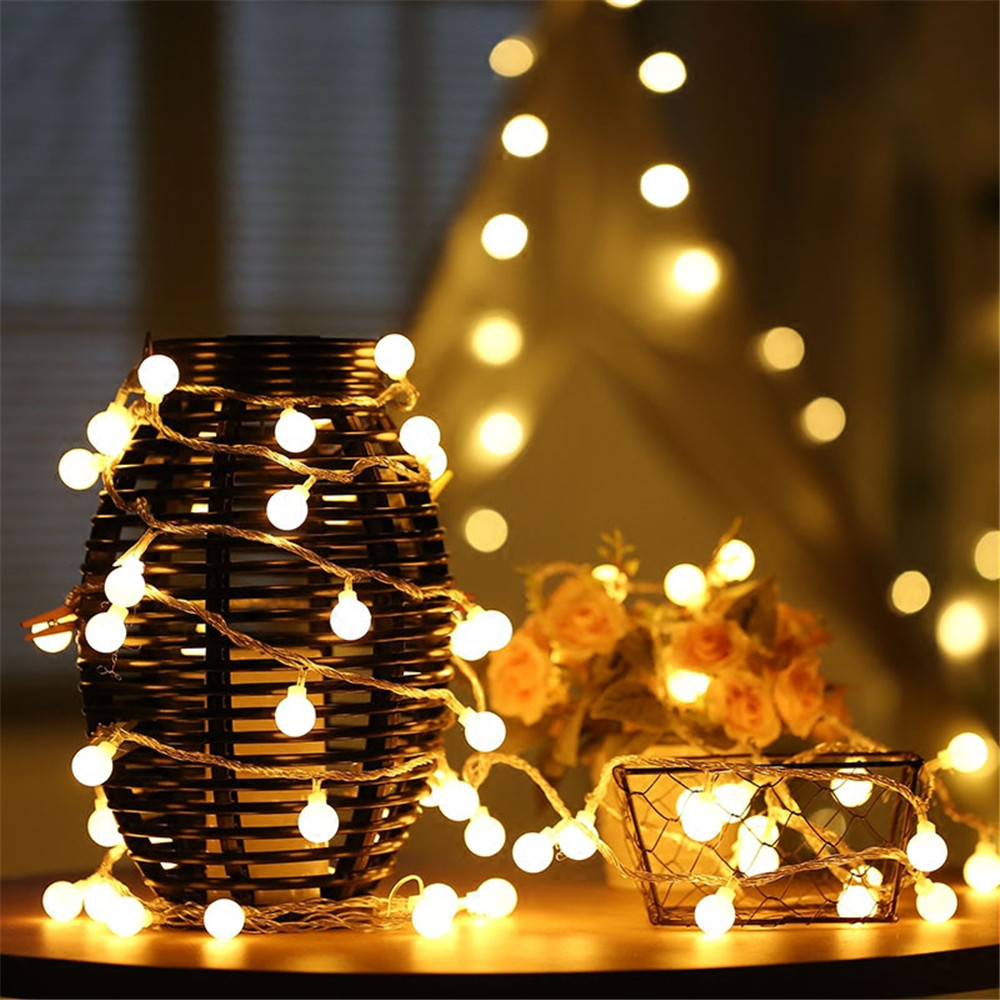 Luzes de Cordão Solares/USB/Ba - Solar Garden Light avaliação e preço