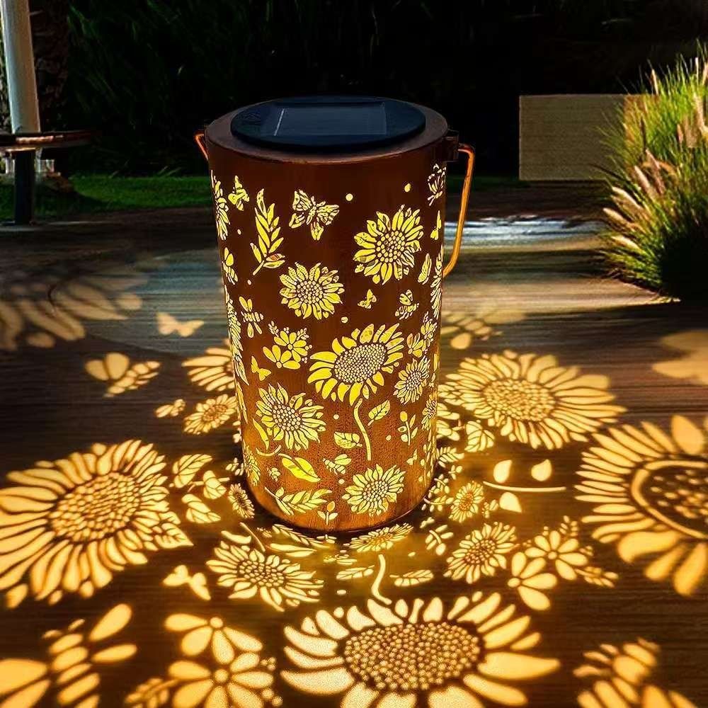 Luz de girassol e sombra, luz  - Solar Garden Light avaliação e preço