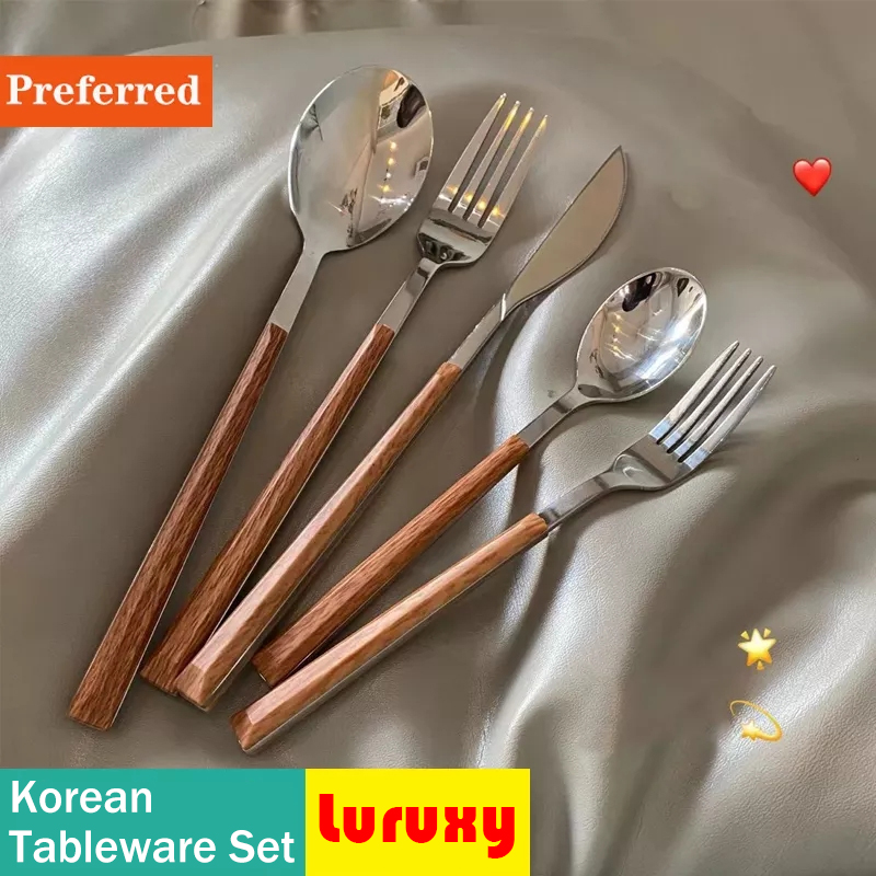 Conjunto de talheres com cabo  - Bamboo Cutlery avaliação e preço