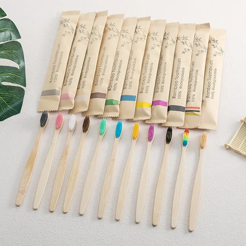 Pacote com 10 Escovas de Dente - Bamboo Toothbrush avaliação e preço