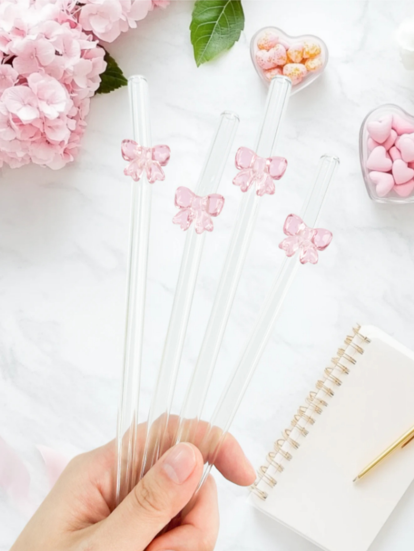 1/6 pçs bonito dos desenhos an - Reusable Straw avaliação e preço