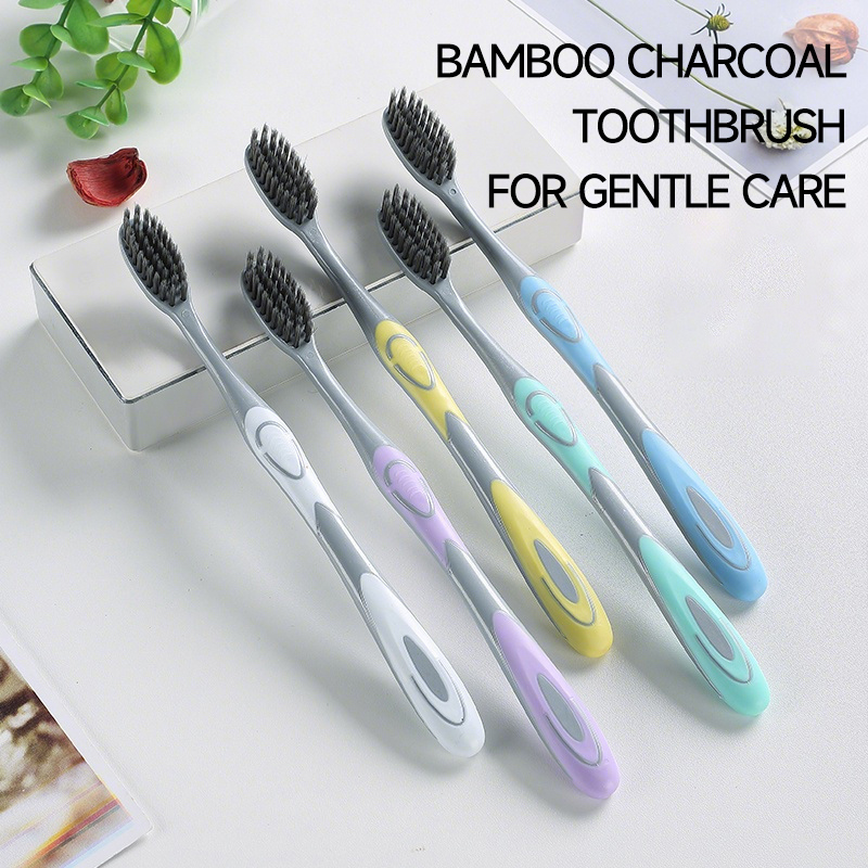 5/10pcs escova de dentes manua - Bamboo Toothbrush avaliação e preço