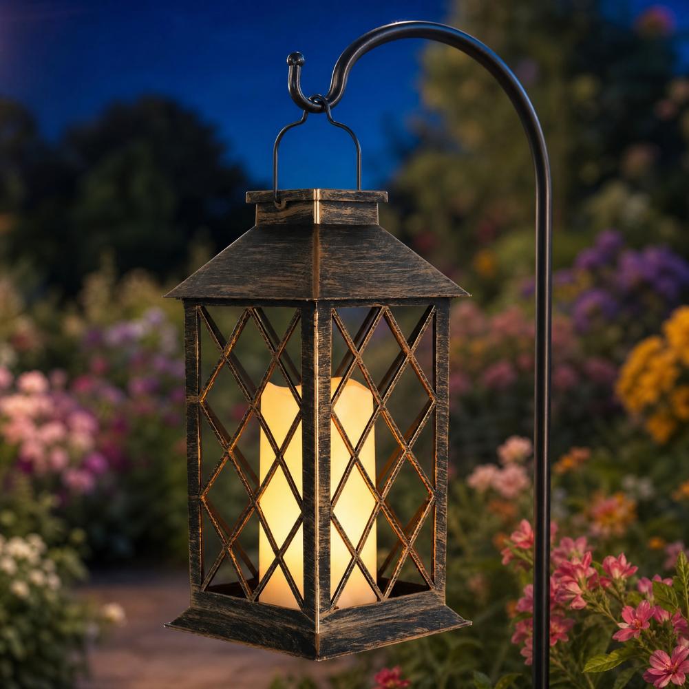 Lanterna Solar Retrô, Lanterna - Solar Garden Light avaliação e preço