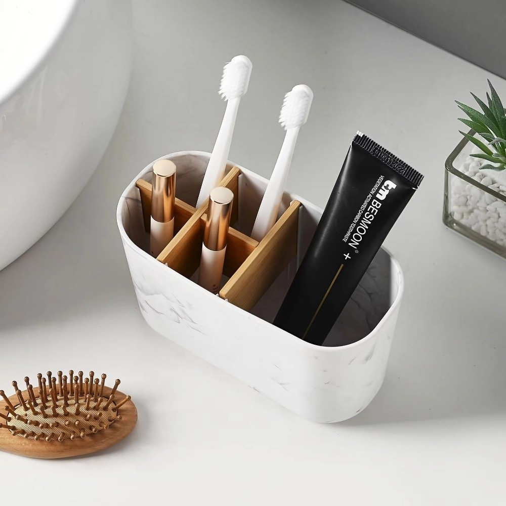 Suporte Multiuso para Escovas  - Bamboo Toothbrush avaliação e preço