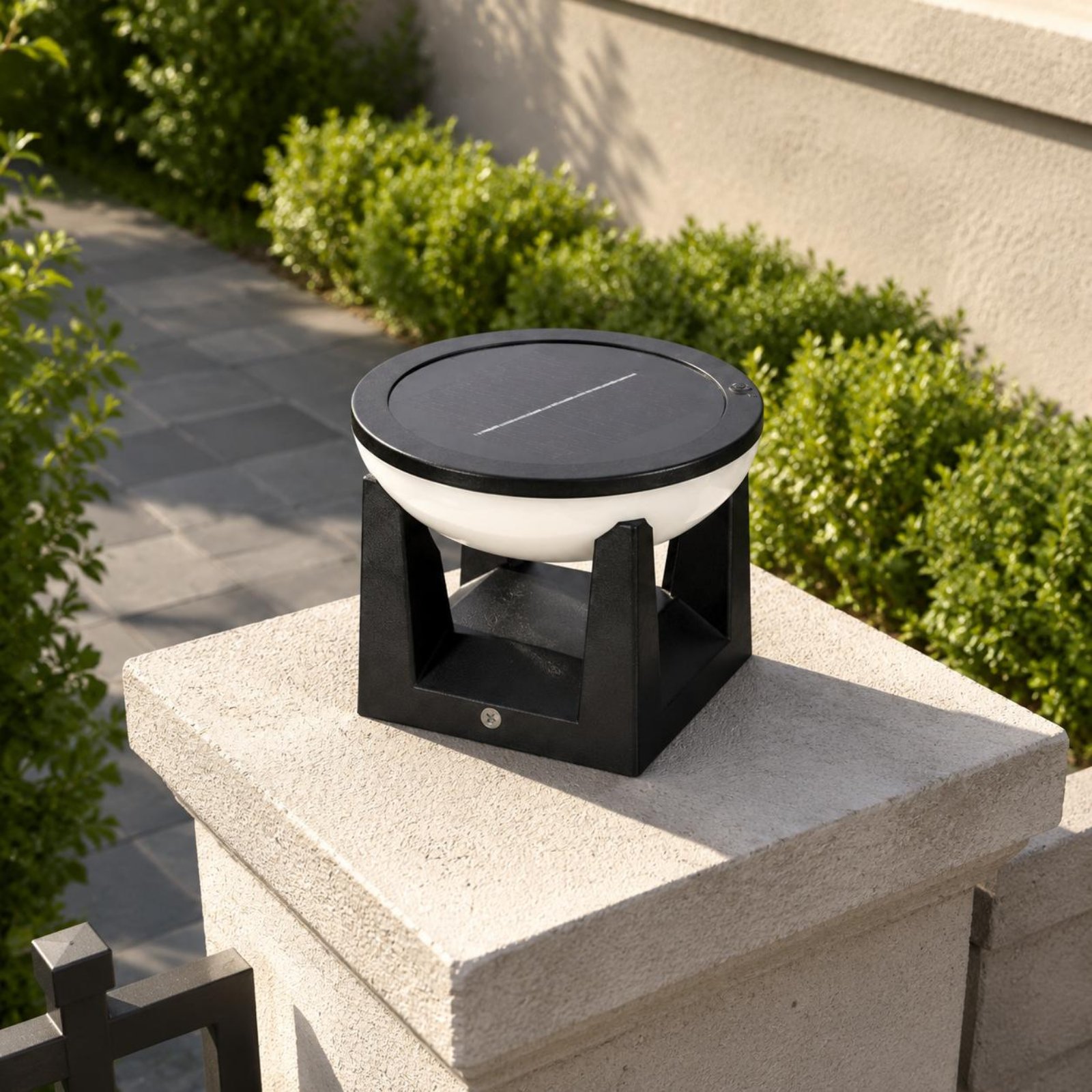 Luz Solar para Poste Fácil de  - Solar Garden Light avaliação e preço