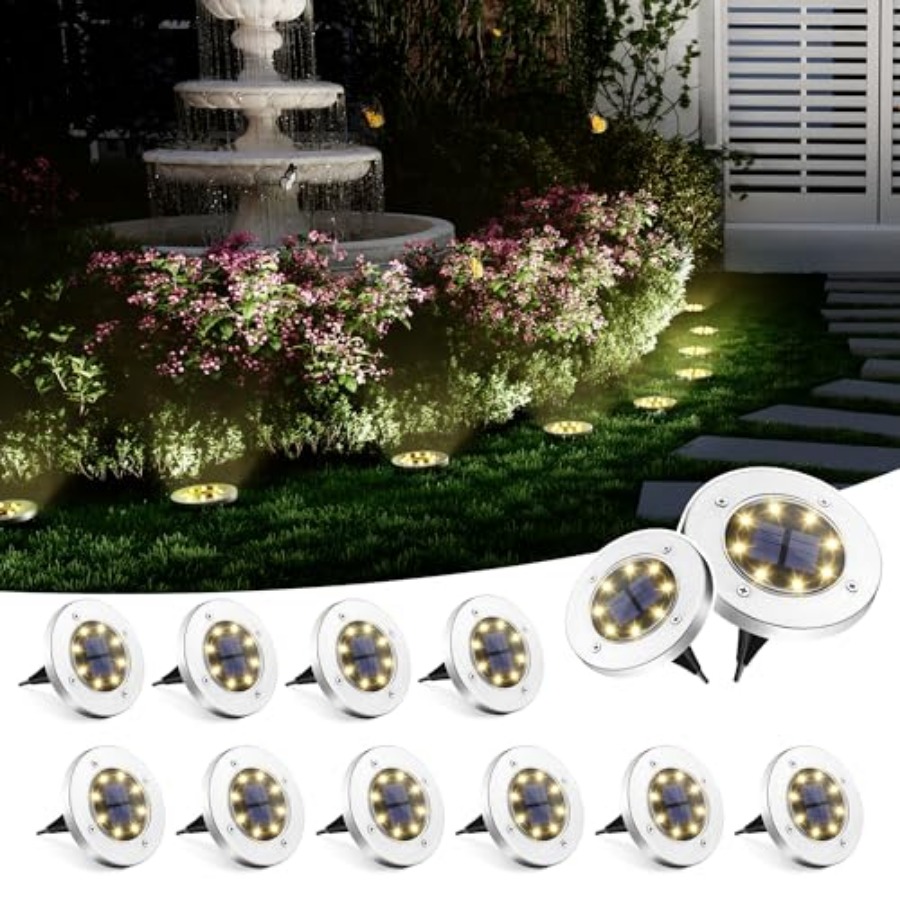 Luzes Solares de Solo, Luzes S - Solar Garden Light avaliação e preço